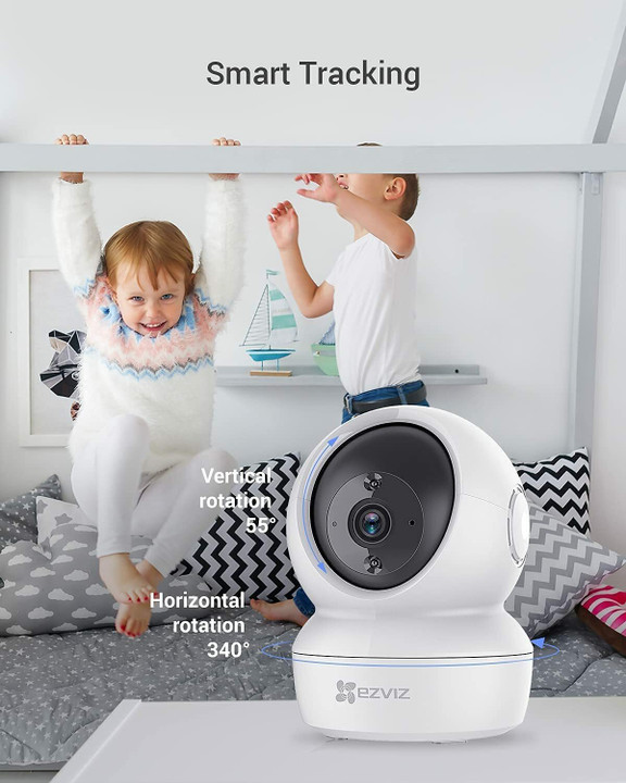 EZVIZ C6N 4MP Pan & Tilt Smart Indoor Wi-Fi Camera Ezviz C6N 4MP Pan & Tilt Smart Wi-Fi Indoor Camera