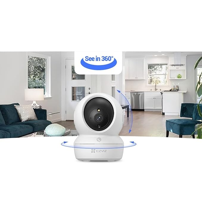 EZVIZ H6C Pro 2MP Pan & Tilt Smart Indoor Wi-Fi Camera EZVIZ H6C Pro 1080p Pan & Tilt Smart Wi-Fi Camera