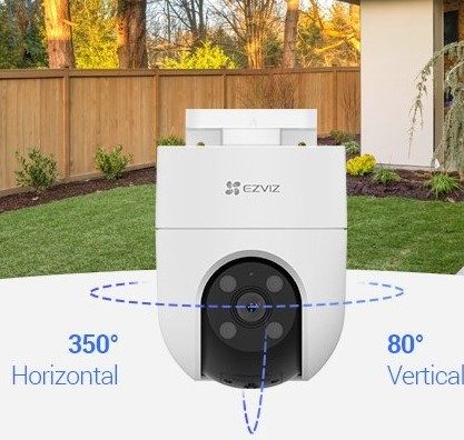 EZVIZ H8C 4MP 2K Outdoor Pan & Tilt Wi-Fi Camera EZVIZ H8C 4MP 2K Outdoor Pan & Tilt Wi-Fi Camera