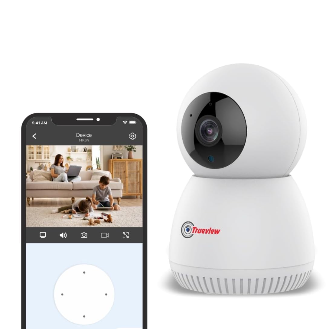 Trueview 5MP Robot Pan-Tilt Wi-Fi Camera Trueview 3MP Robot Pan-Tilt Wi-Fi Camera