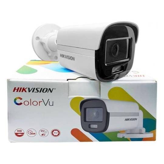 HIKVISION 2MP ColorVu Bullet Camera with Audio (DS-2CE10DFOT-PFS) HIKVISION 2MP ColorVu Bullet Camera with Audio (DS-2CE10DFOT-PFS)